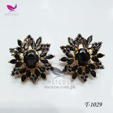 Oval Jurao Studs