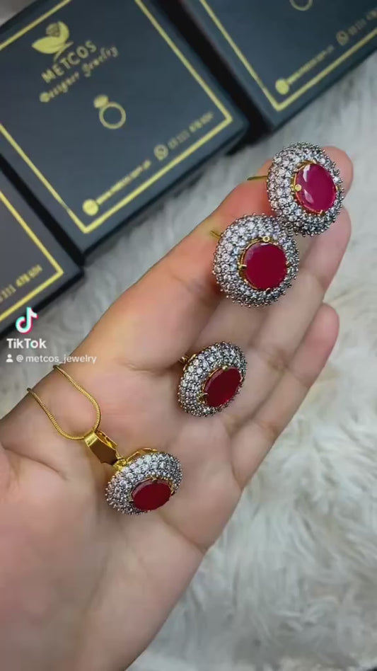 Roshni Locket Set