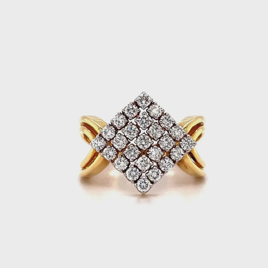 Celestial Sparkle Diamond Ring