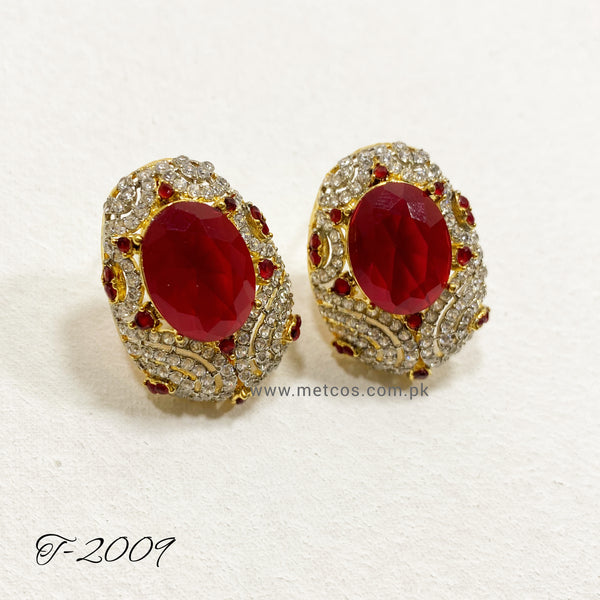 Queen Zirconia Studs